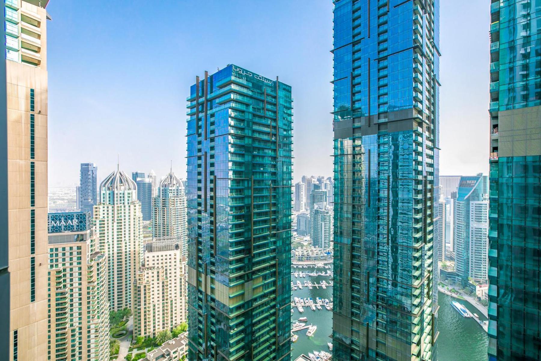 2Br High Floor Torch Tower Dubai Marina Apartment Exterior photo